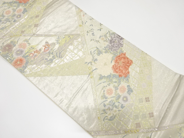 東院清華文織り出し袋帯